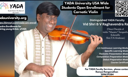YADA Master Violin Classes by Vid Shri Raghavendra Rao